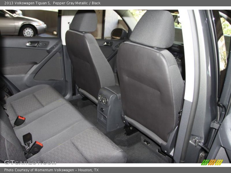 Pepper Gray Metallic / Black 2013 Volkswagen Tiguan S