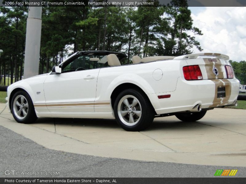Performance White / Light Parchment 2006 Ford Mustang GT Premium Convertible