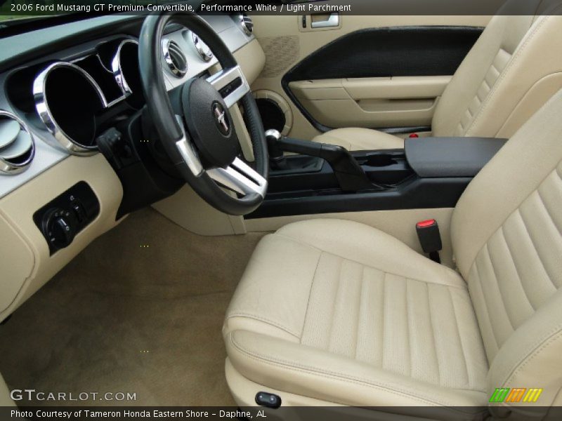  2006 Mustang GT Premium Convertible Light Parchment Interior