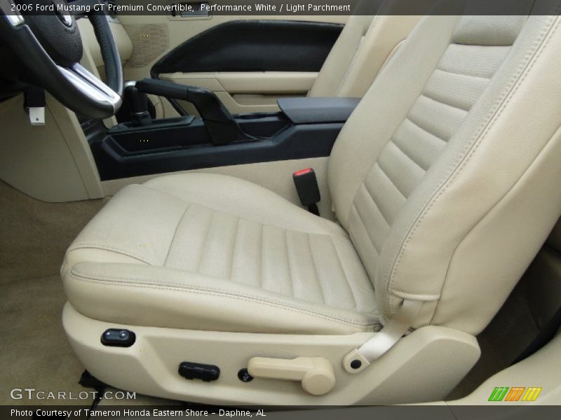 Front Seat of 2006 Mustang GT Premium Convertible