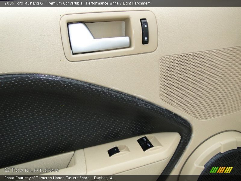 Controls of 2006 Mustang GT Premium Convertible