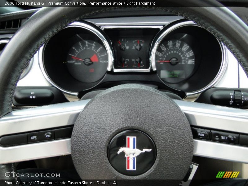 Performance White / Light Parchment 2006 Ford Mustang GT Premium Convertible