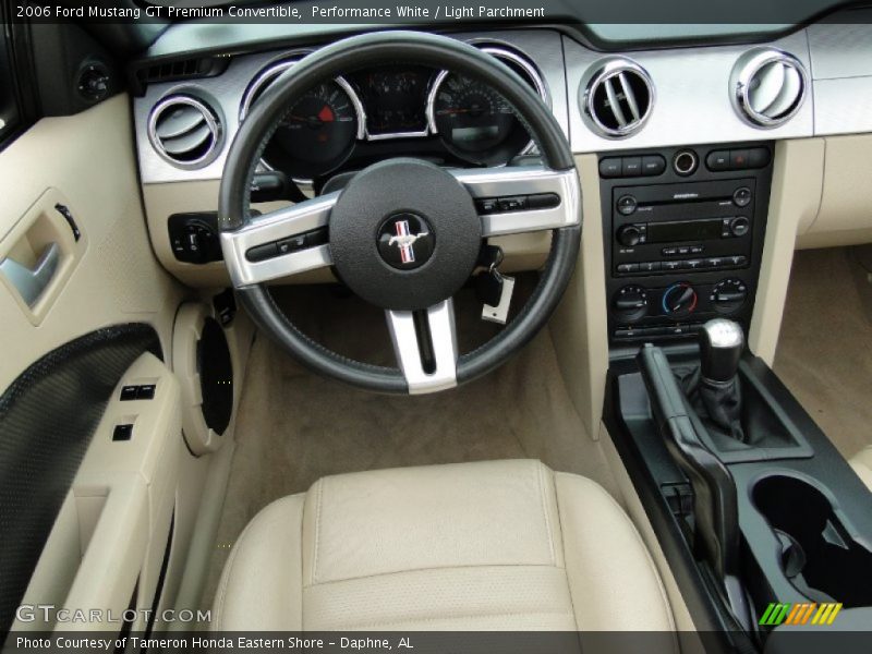  2006 Mustang GT Premium Convertible Light Parchment Interior