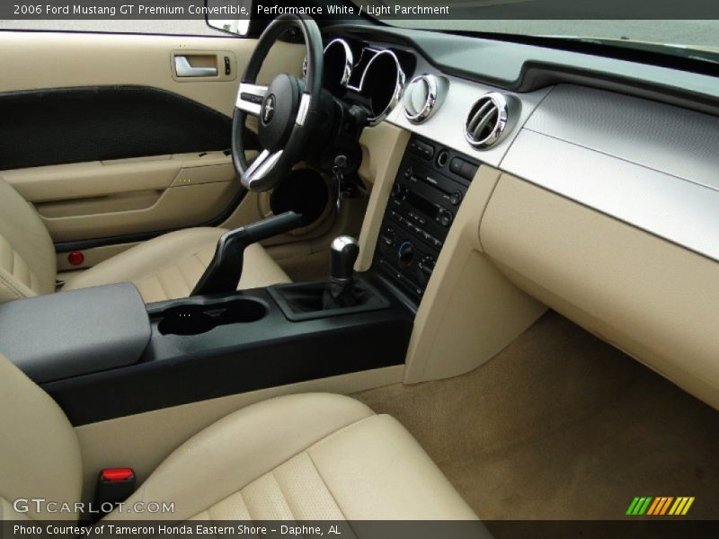  2006 Mustang GT Premium Convertible Light Parchment Interior