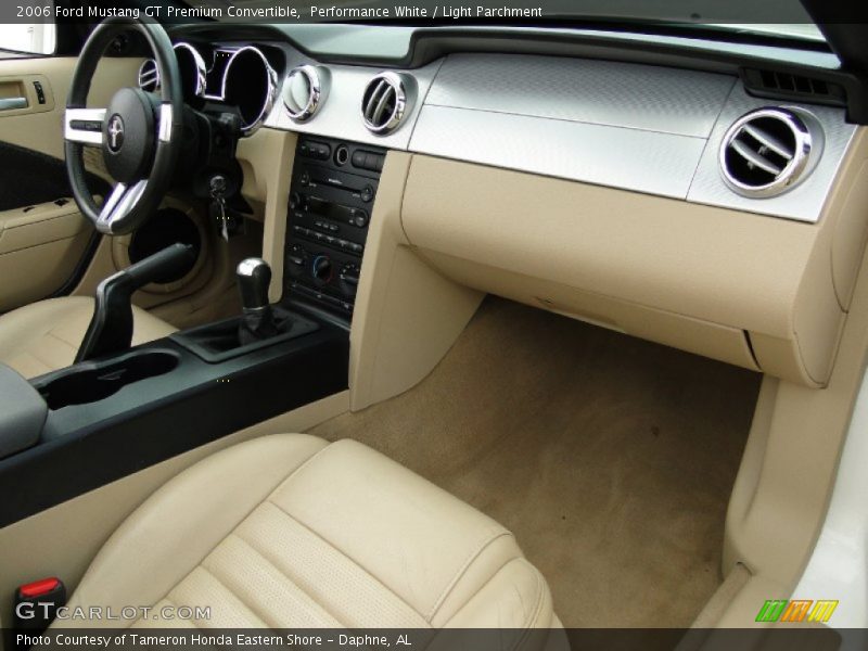 Dashboard of 2006 Mustang GT Premium Convertible