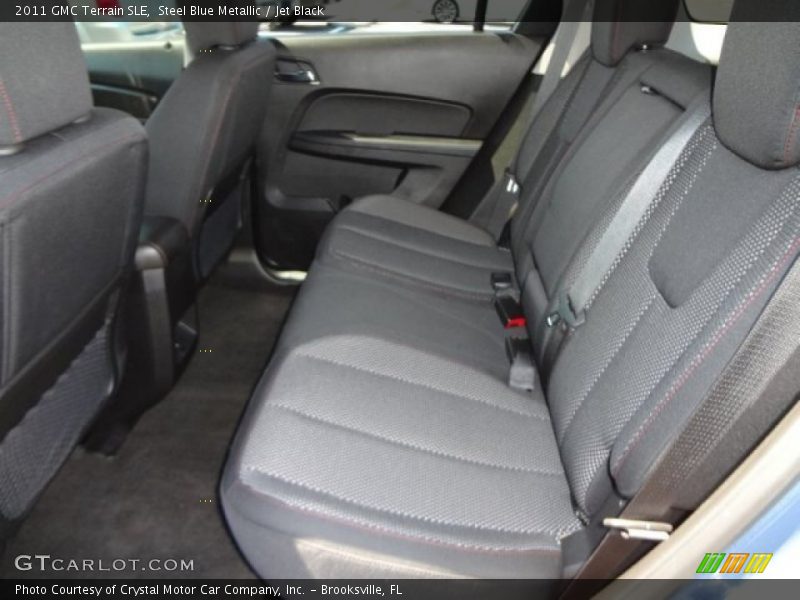 Steel Blue Metallic / Jet Black 2011 GMC Terrain SLE