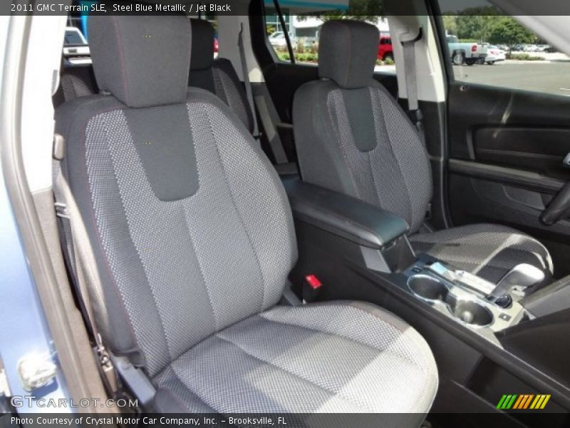 Steel Blue Metallic / Jet Black 2011 GMC Terrain SLE