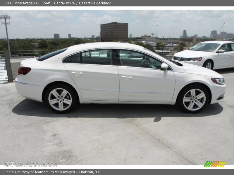 Candy White / Desert Beige/Black 2013 Volkswagen CC Sport