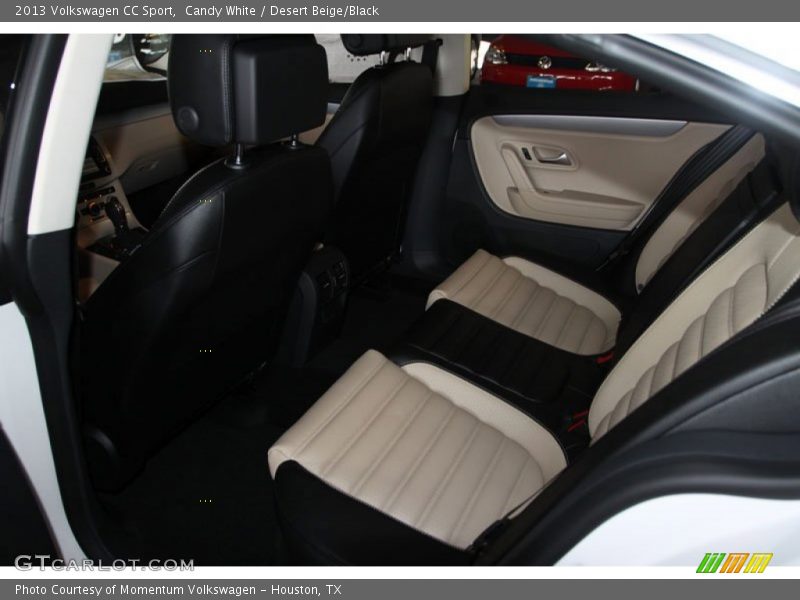 Candy White / Desert Beige/Black 2013 Volkswagen CC Sport