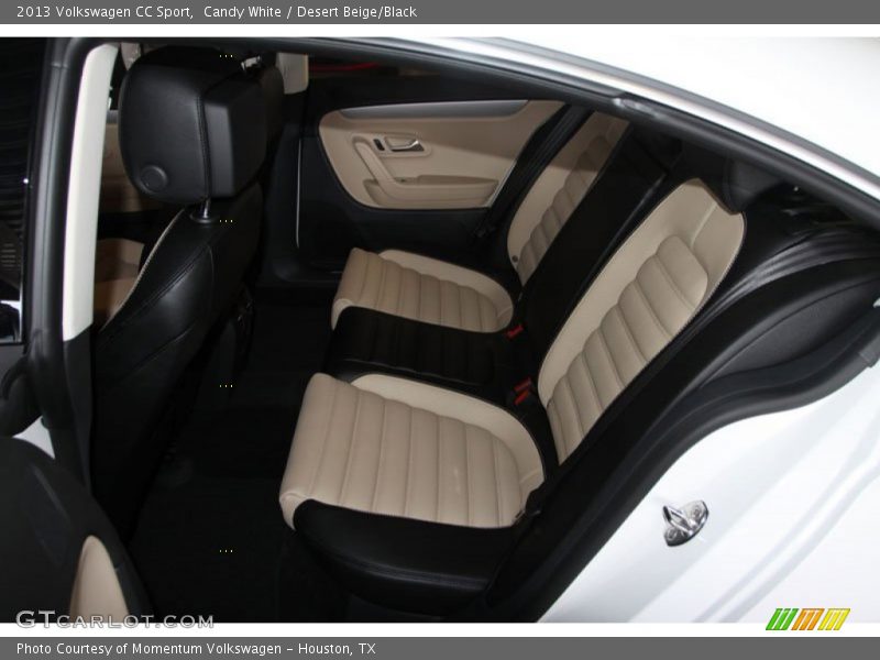 Candy White / Desert Beige/Black 2013 Volkswagen CC Sport