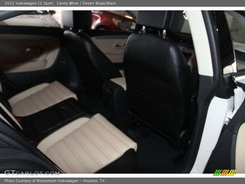 Candy White / Desert Beige/Black 2013 Volkswagen CC Sport