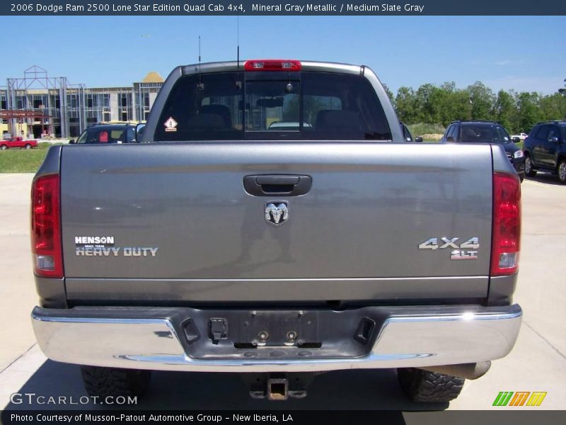 Mineral Gray Metallic / Medium Slate Gray 2006 Dodge Ram 2500 Lone Star Edition Quad Cab 4x4