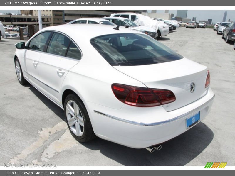 Candy White / Desert Beige/Black 2013 Volkswagen CC Sport