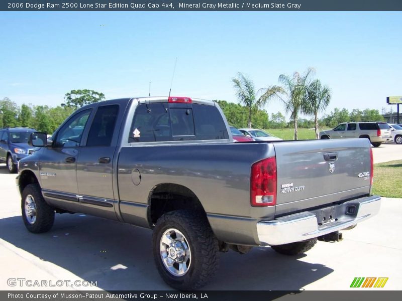 Mineral Gray Metallic / Medium Slate Gray 2006 Dodge Ram 2500 Lone Star Edition Quad Cab 4x4