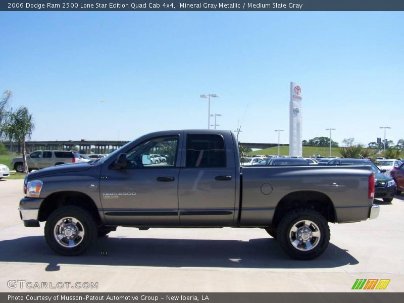 Mineral Gray Metallic / Medium Slate Gray 2006 Dodge Ram 2500 Lone Star Edition Quad Cab 4x4