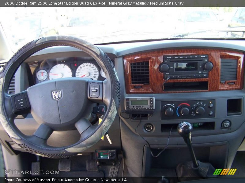 Mineral Gray Metallic / Medium Slate Gray 2006 Dodge Ram 2500 Lone Star Edition Quad Cab 4x4