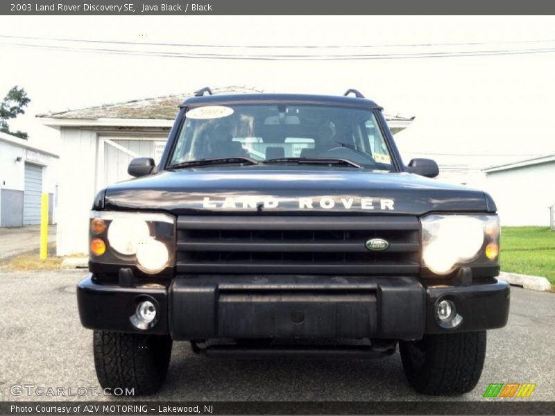 Java Black / Black 2003 Land Rover Discovery SE
