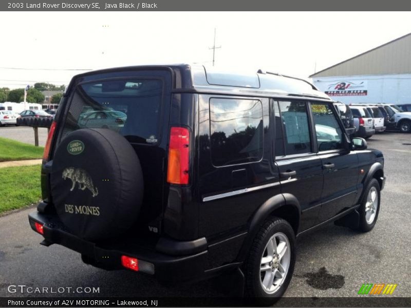 Java Black / Black 2003 Land Rover Discovery SE