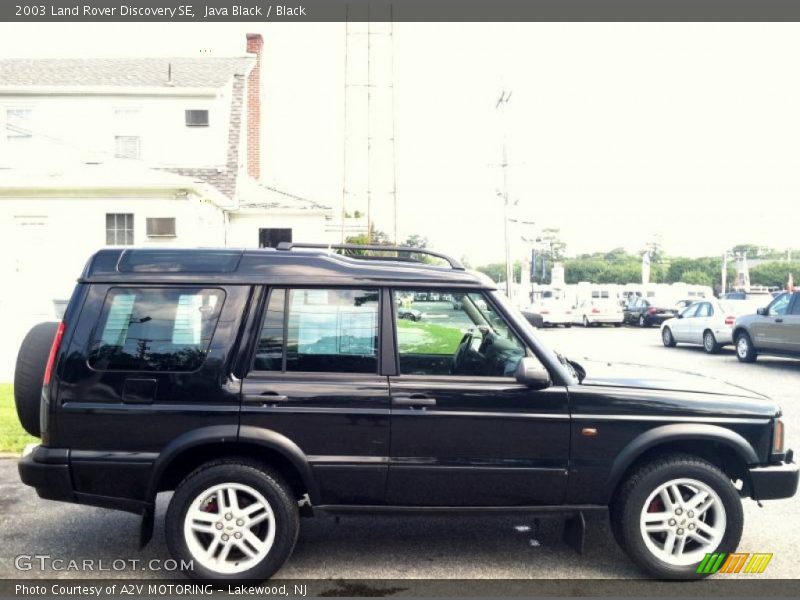Java Black / Black 2003 Land Rover Discovery SE