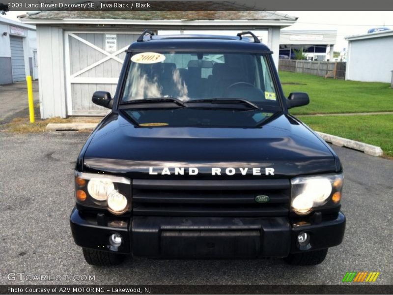 Java Black / Black 2003 Land Rover Discovery SE