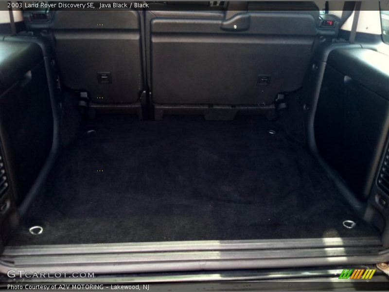 Java Black / Black 2003 Land Rover Discovery SE