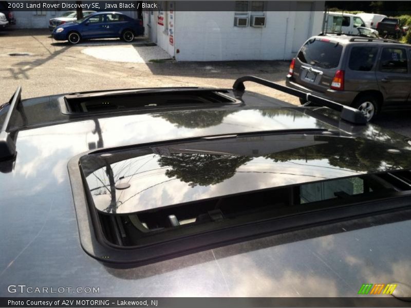 Java Black / Black 2003 Land Rover Discovery SE