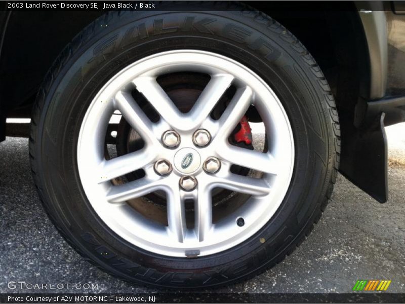 Java Black / Black 2003 Land Rover Discovery SE