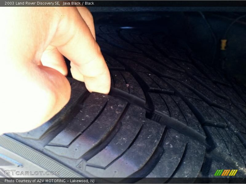 Java Black / Black 2003 Land Rover Discovery SE