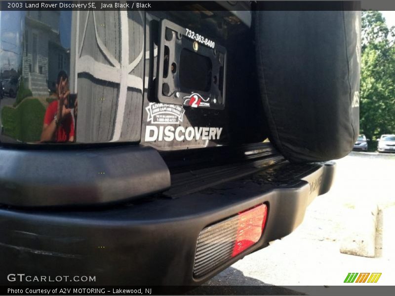 Java Black / Black 2003 Land Rover Discovery SE