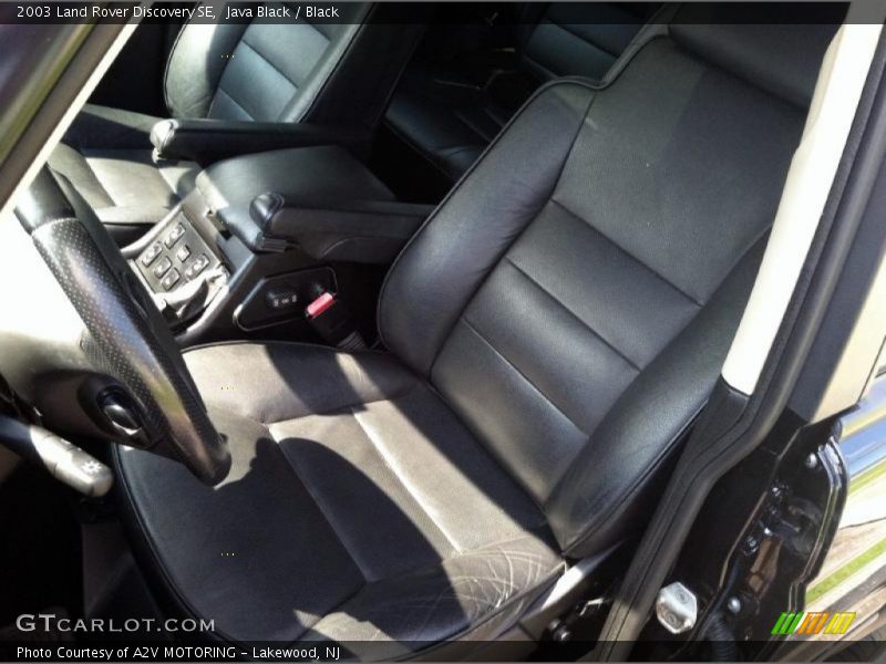 Java Black / Black 2003 Land Rover Discovery SE