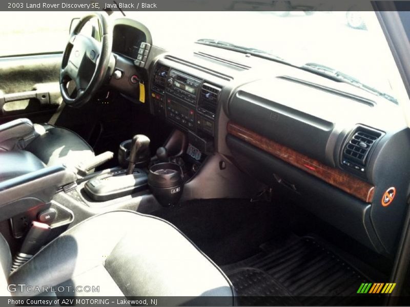 Java Black / Black 2003 Land Rover Discovery SE
