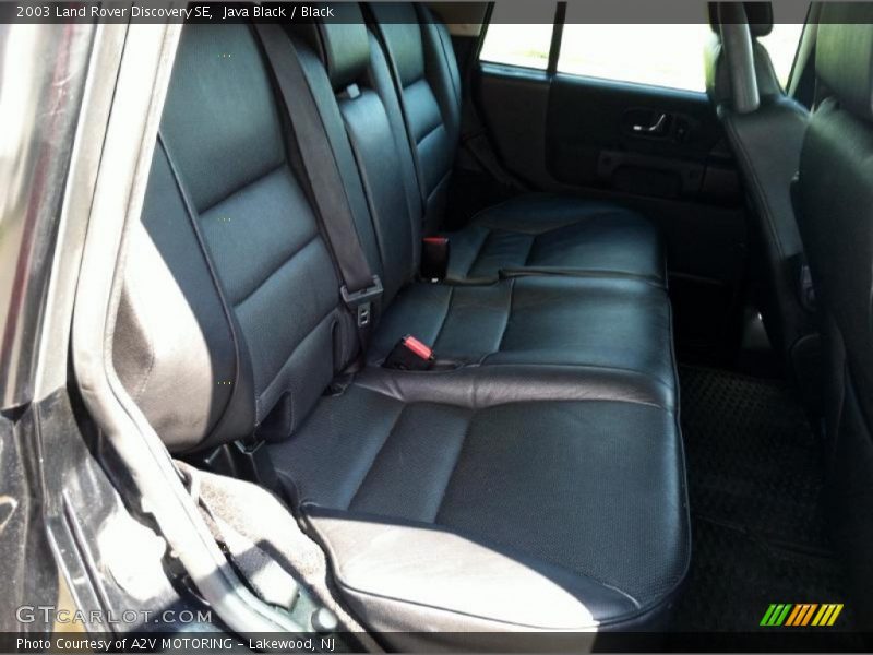 Java Black / Black 2003 Land Rover Discovery SE