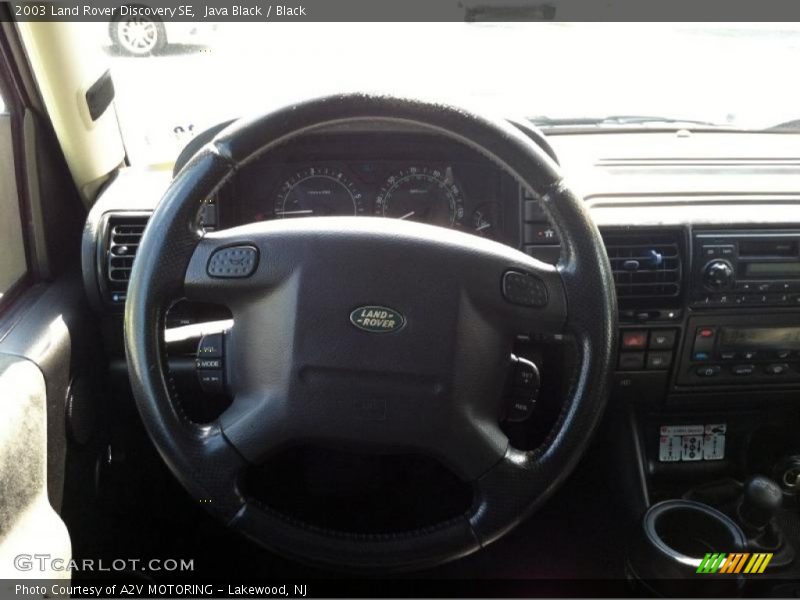 Java Black / Black 2003 Land Rover Discovery SE