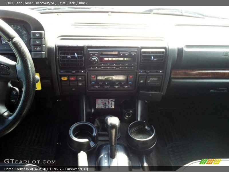 Java Black / Black 2003 Land Rover Discovery SE