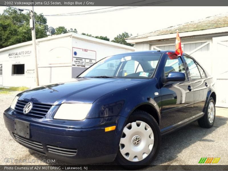 Indigo Blue / Grey 2002 Volkswagen Jetta GLS Sedan