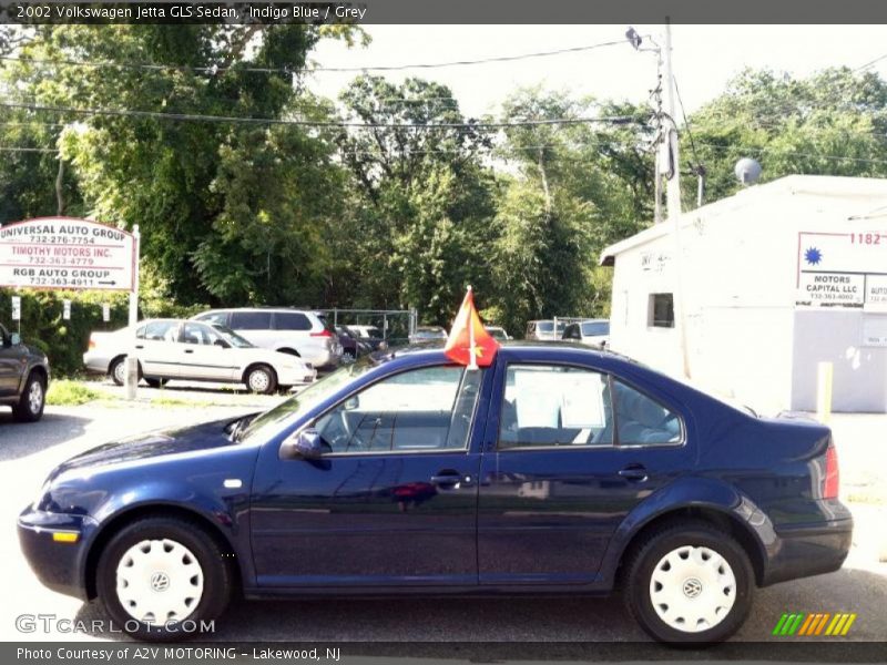 Indigo Blue / Grey 2002 Volkswagen Jetta GLS Sedan