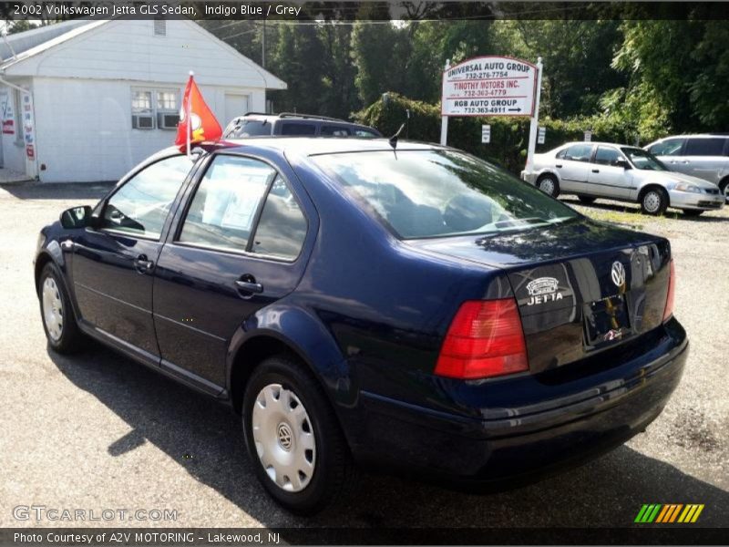 Indigo Blue / Grey 2002 Volkswagen Jetta GLS Sedan