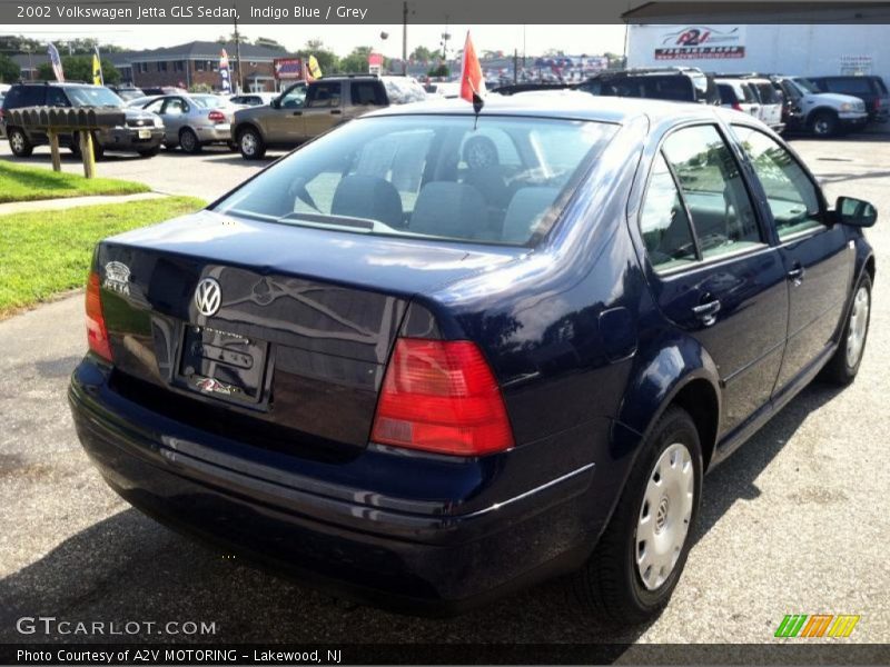 Indigo Blue / Grey 2002 Volkswagen Jetta GLS Sedan