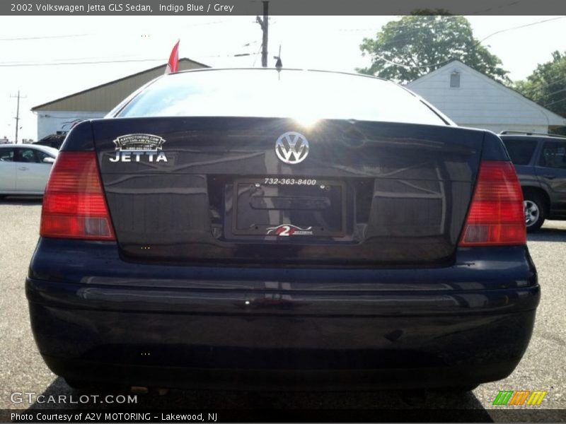 Indigo Blue / Grey 2002 Volkswagen Jetta GLS Sedan