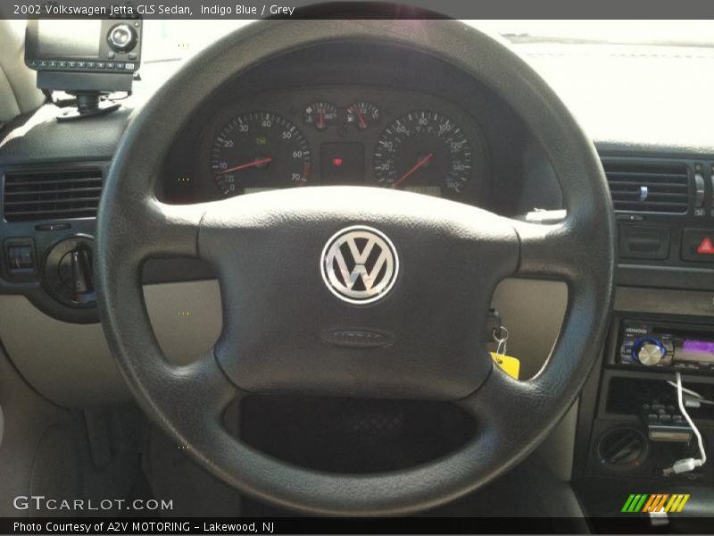 Indigo Blue / Grey 2002 Volkswagen Jetta GLS Sedan
