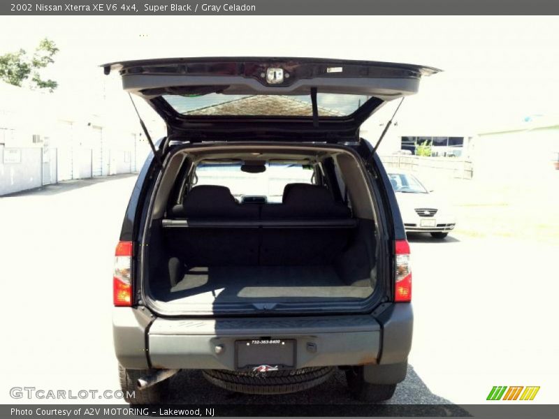 Super Black / Gray Celadon 2002 Nissan Xterra XE V6 4x4