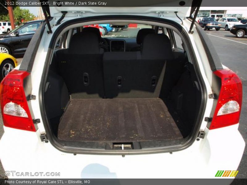 Bright White / Dark Slate Gray 2012 Dodge Caliber SXT