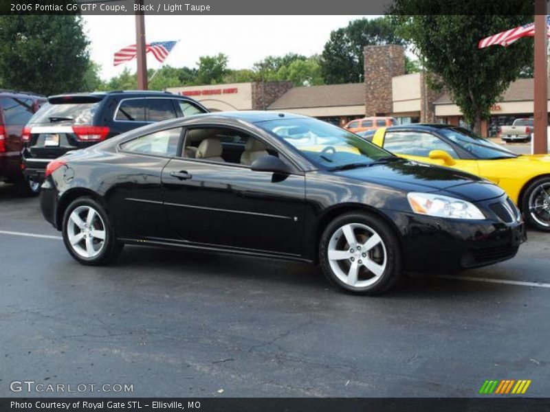 Black / Light Taupe 2006 Pontiac G6 GTP Coupe