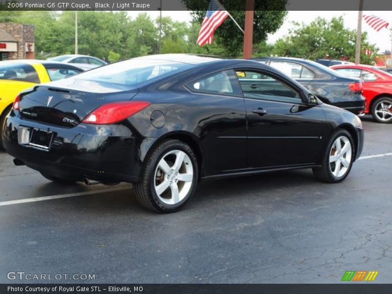 Black / Light Taupe 2006 Pontiac G6 GTP Coupe