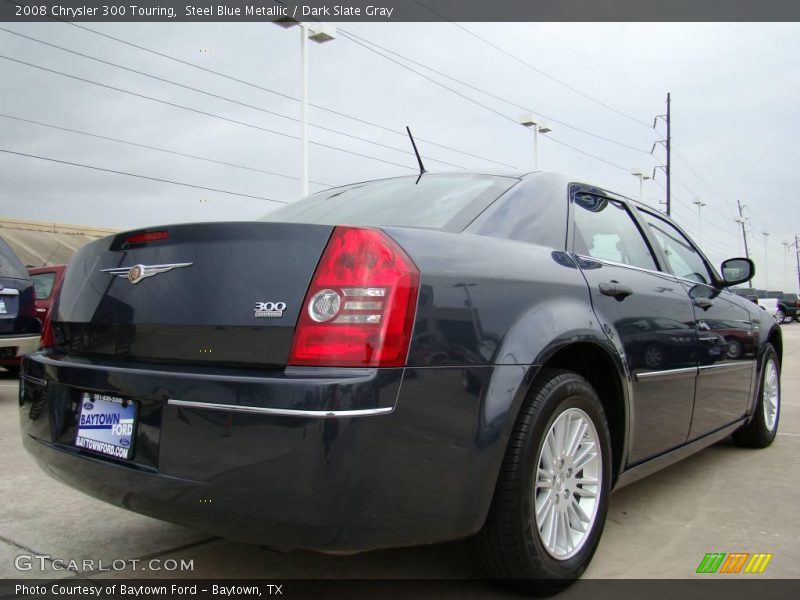 Steel Blue Metallic / Dark Slate Gray 2008 Chrysler 300 Touring