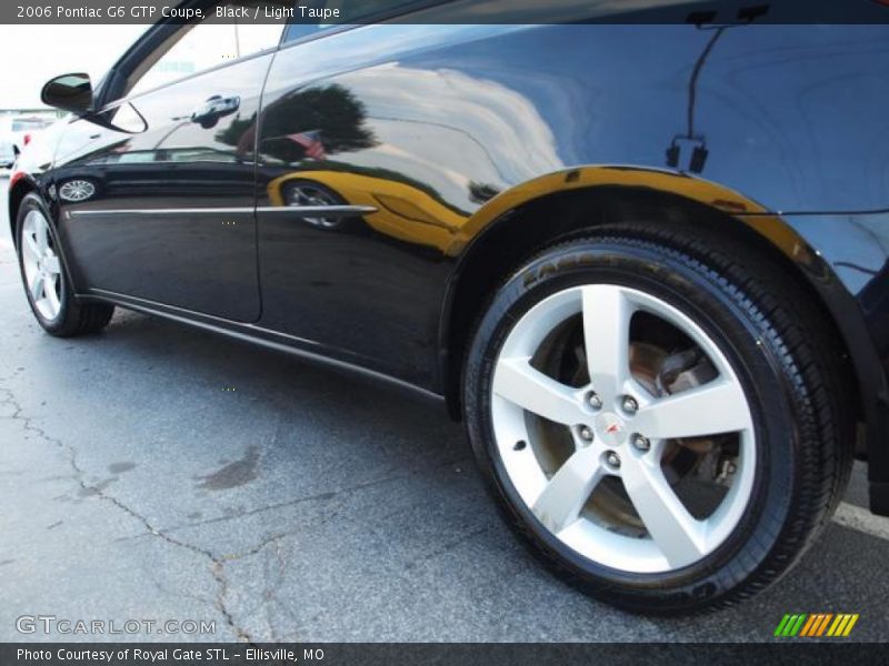 Black / Light Taupe 2006 Pontiac G6 GTP Coupe