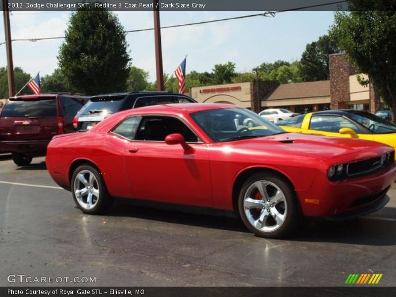 Redline 3 Coat Pearl / Dark Slate Gray 2012 Dodge Challenger SXT