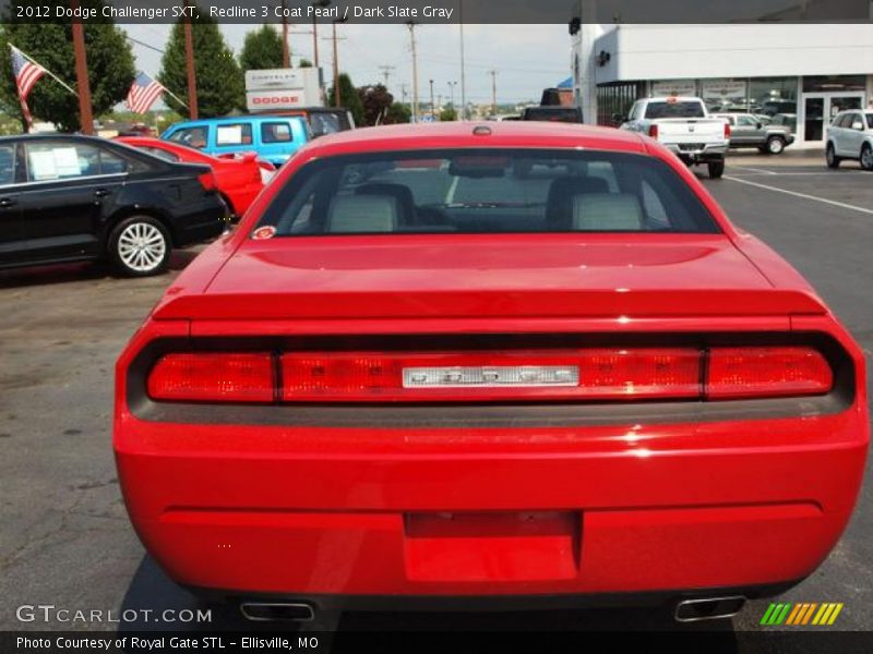 Redline 3 Coat Pearl / Dark Slate Gray 2012 Dodge Challenger SXT