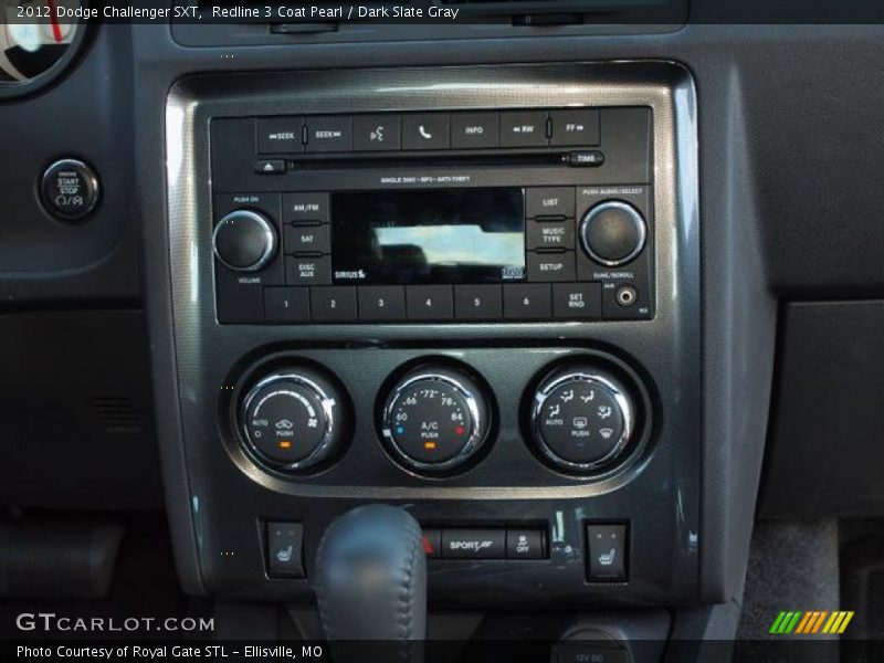 Redline 3 Coat Pearl / Dark Slate Gray 2012 Dodge Challenger SXT