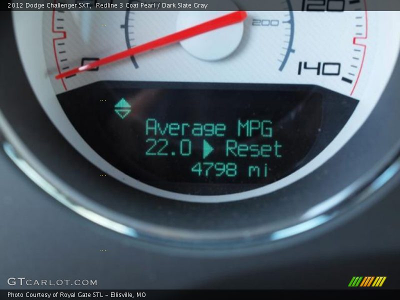 Redline 3 Coat Pearl / Dark Slate Gray 2012 Dodge Challenger SXT